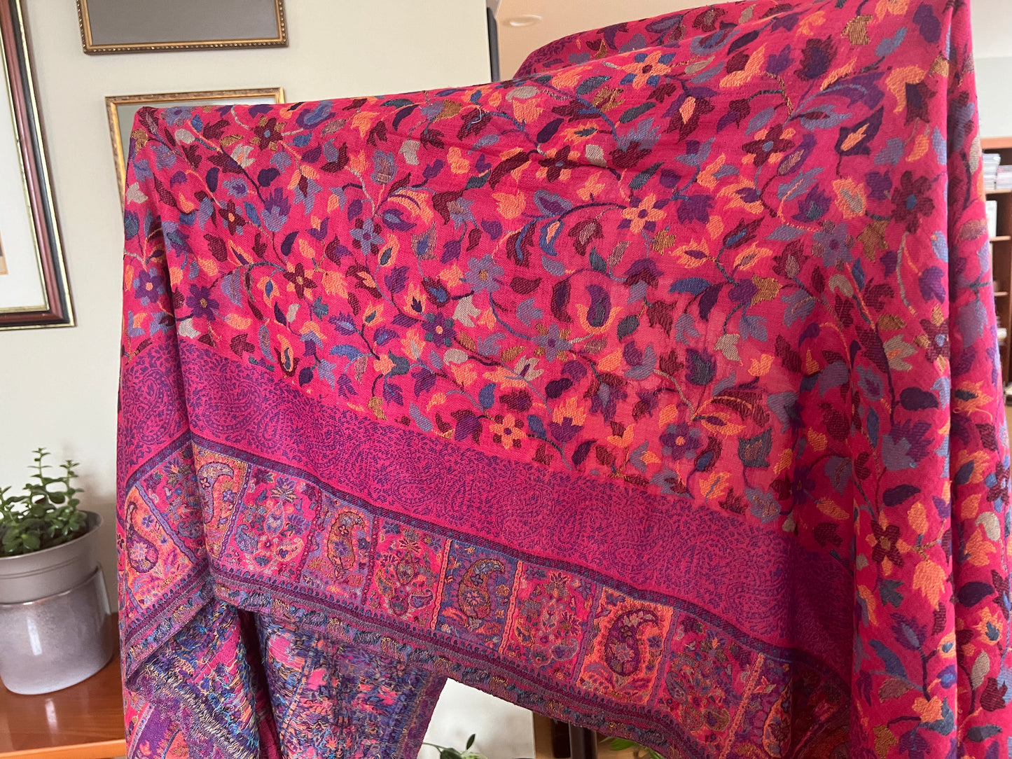 Luscious Floral Pashmina Scarf or Shawl