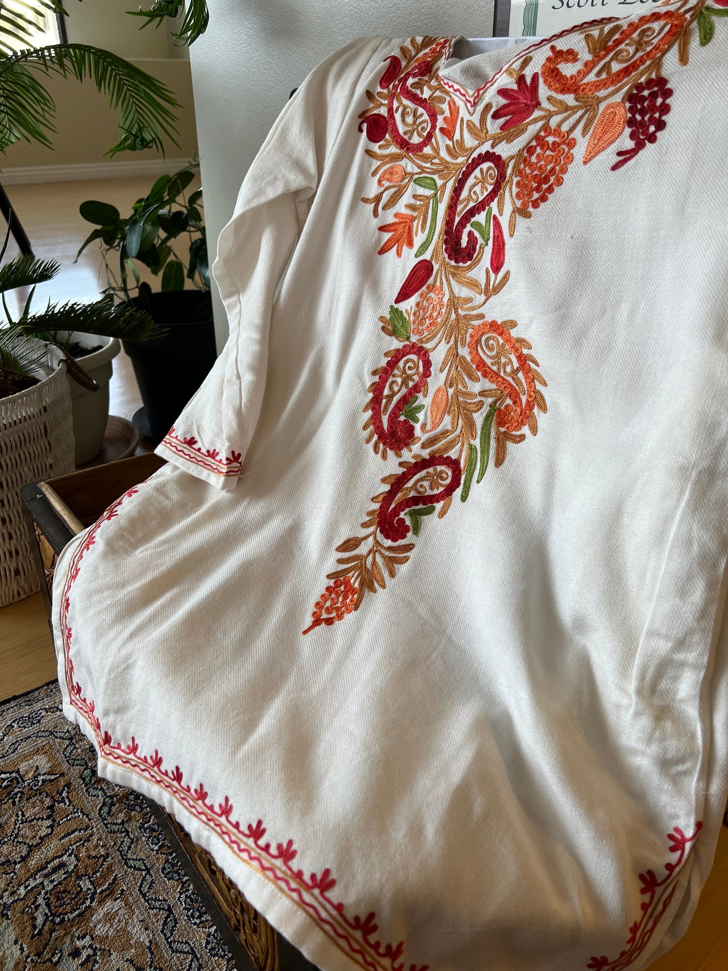 White Winter Warm Tunic